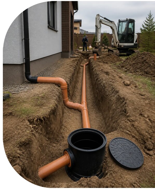 Монтаж наружной канализации в Вольске от 2532 р. | АПаруса-Вль